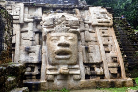 Belize, Mask temple 4