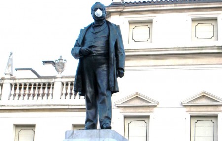 Italy, part 2, Cavour in a mask -1